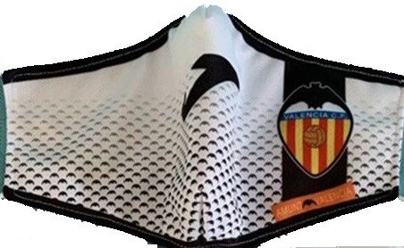 Mascara oficial Puma Valencia 2020 2021 Branca